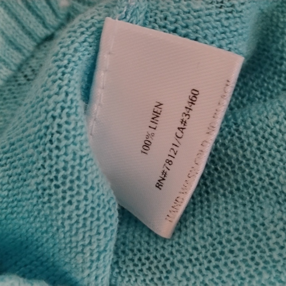Eileen Fisher Linen Top - Picture 3 of 7